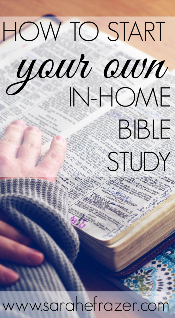 Five Steps To Leading A Bible Study - Sarah E. Frazer