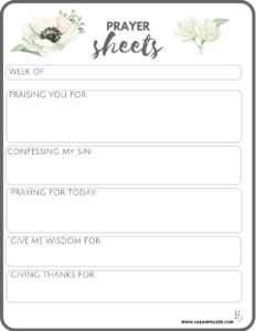 Grow Your Prayer Life Workbook - Sarah E. Frazer