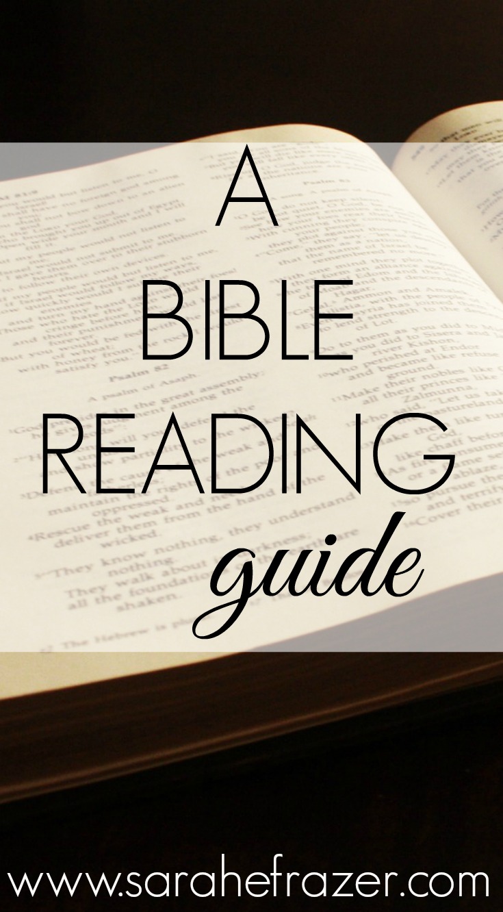 A Bible Reading Guide - Sarah E. Frazer