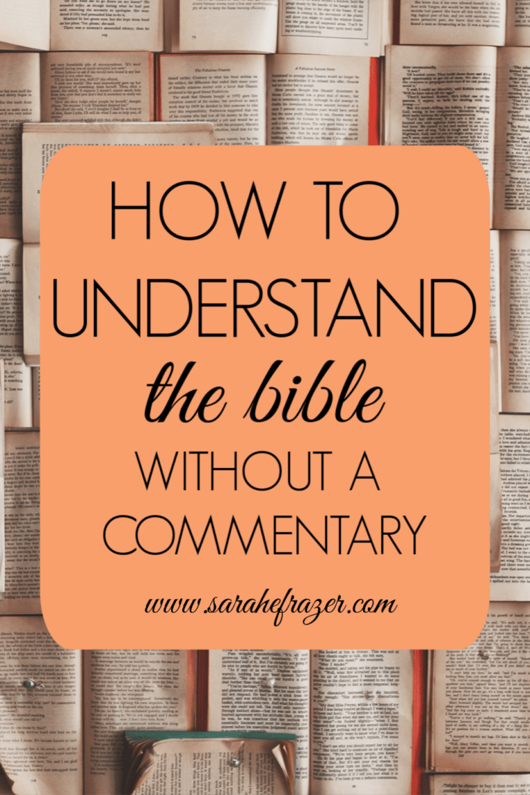 How To Study The Bible For Beginners Without Using Commentaries
