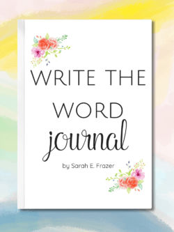 The Write the Word Journal