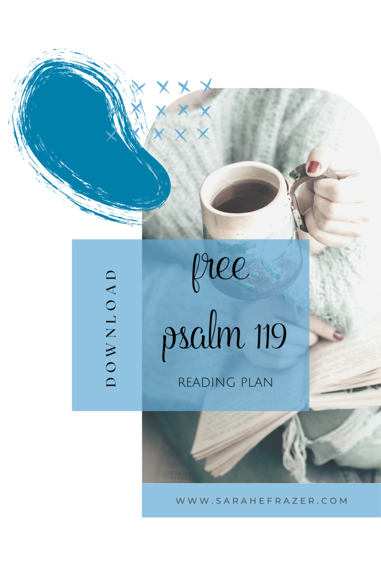 Lessons From Psalm 119 - Sarah E. Frazer