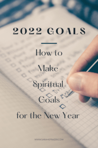 How to Set Spiritual Goals - Sarah E. Frazer