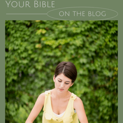 The Best Tip for Reading Your Bible