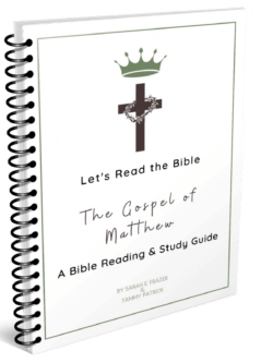 Bible Reading and Study Guide - Matthew