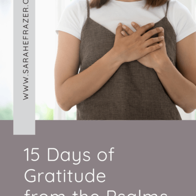 15 Days of Gratitude from the Psalms 