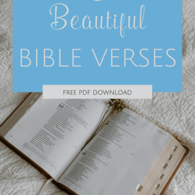 Beautiful Bible Verses