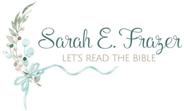 Sarah Frazer: Let's Read the Bible