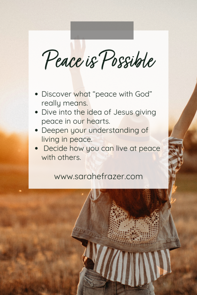 Peace is possible course 