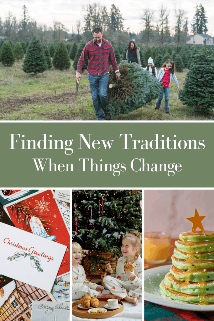 finding new traditions when things change