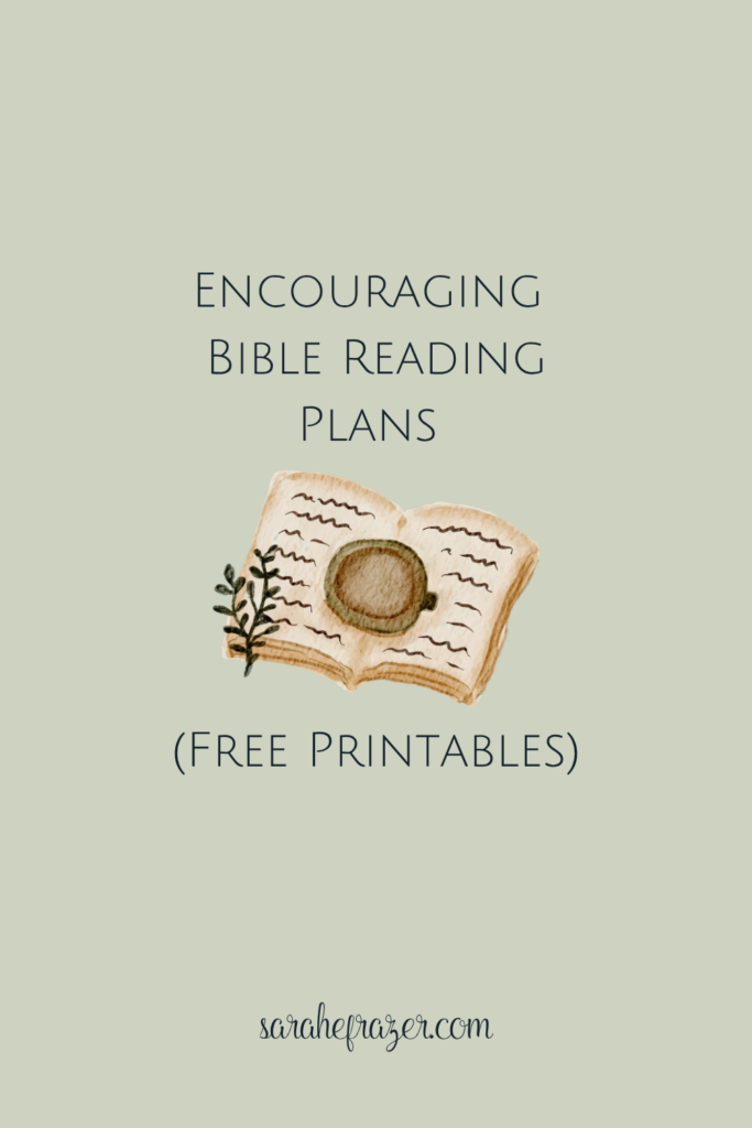 encouraging bible reading plans free printable