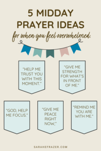 midday prayer ideas graphic